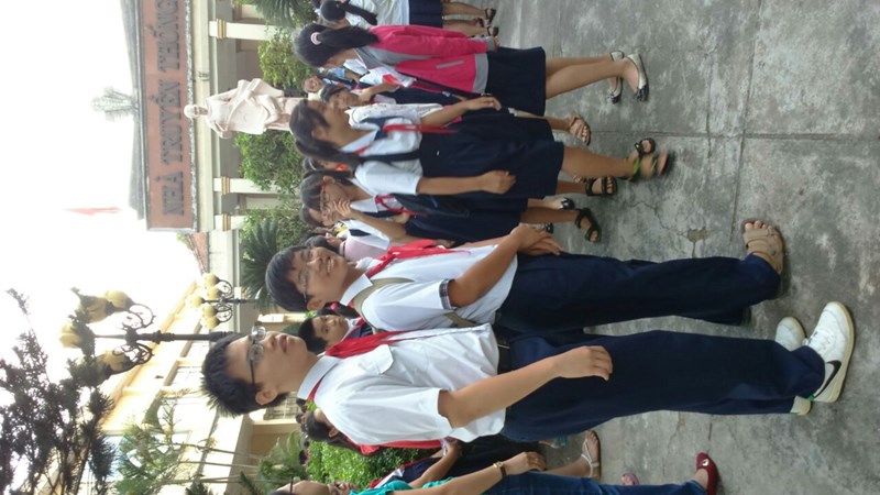 Một số hình ảnh quá trình tự đánh giá năm học 2015-2016